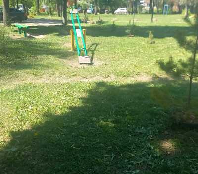 Покос травы в рамках программы Благоустройства